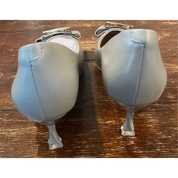 C.Paravano Women's Kitten Heel Pumps-Pointed Toe Wedding Shoes - Picture 5 of 8